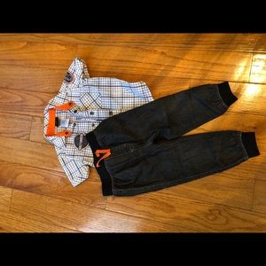 Two piece Harley Davidson set size 18m